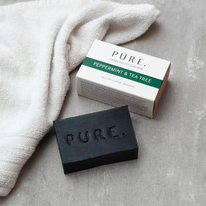PURE. Green Peppermint and Tea Tree Bar